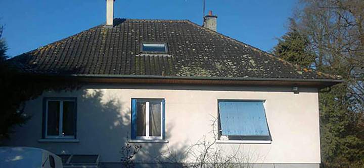 Démoussage toiture Poitiers